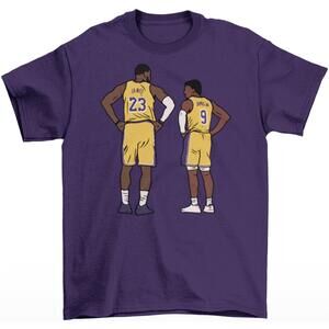 Generic Bron And Bronny James Los Angeles T-Shirt